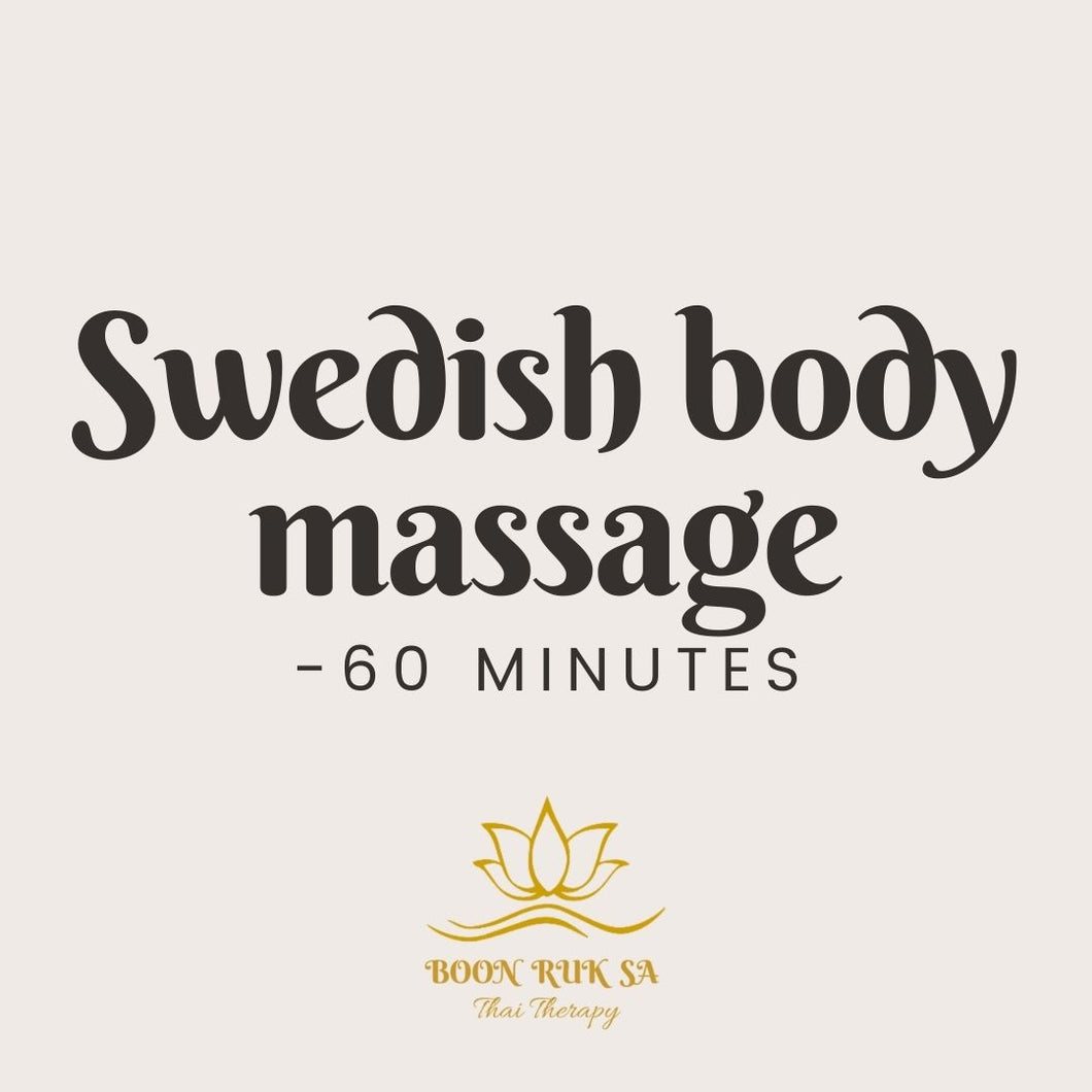 Swedish Body Massage Boon Ruk Sa Thai Therapy